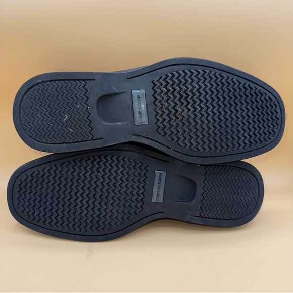 Johnston & Murphy Shuler‎ Black Pebbled Leather Oxford Shoes Men’s Size 12, EUC - Picture 6 of 7